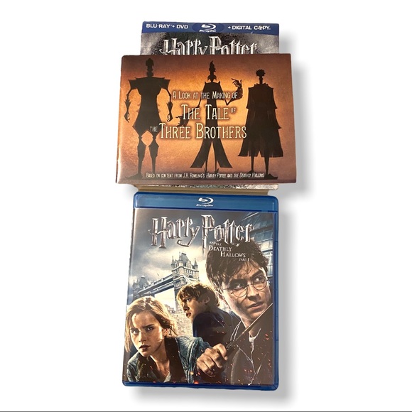 Harry Potter and the Deathly Hallows: Part I (Blu-ray/DVD, 2011, 3-Disc Set) - Picture 3 of 6